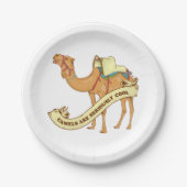 I Liebe Kamele Pappteller (Vorderseite)