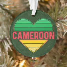 I. Liebe Kamerun, Kamerunisches Herz Ornament