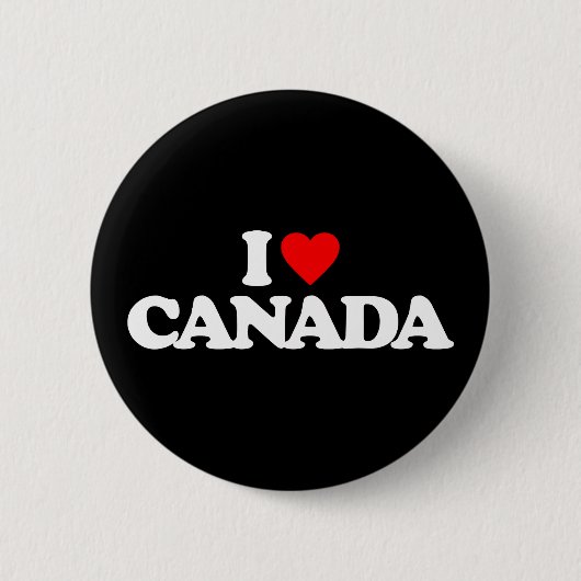 I LIEBE KANADA BUTTON (Vorderseite)