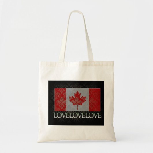 I Liebe Kanada cool Tragetasche (Vorne)