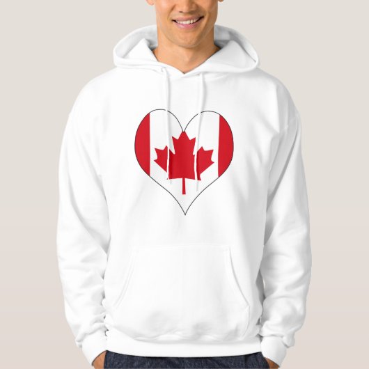I Liebe Kanada Hoodie (Vorderseite)