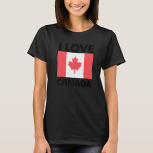 I Liebe Kanada I Herz Kanada Familienreisen Kanada T-Shirt
