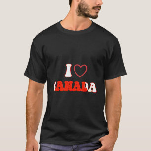 I Liebe Kanada Ich höre C Anald A Funny Sprichwort T-Shirt