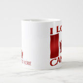 I Liebe Kanada Kaffee Cup / Tasse Kanada Souvenirc (Vorderseite)