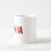 I Liebe Kanada Kaffeetasse (Mittel)
