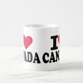 I Liebe Kanada Kaffeetasse (Mittel)