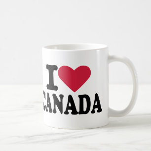I Liebe Kanada Kaffeetasse
