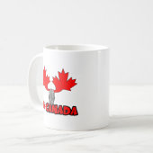 I Liebe Kanada Kaffeetasse (Vorderseite Links)