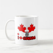 I Liebe Kanada Kaffeetasse (Links)