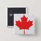 I Liebe Kanada! Kanadischer Button (Vorne & Hinten)