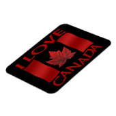 I Liebe Kanada Kühlschrankmagnet Kanada Souvenir M Magnet (Linke Seite)