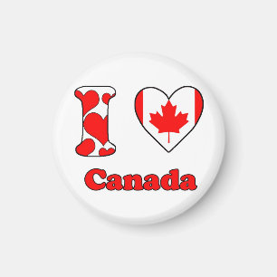 I Liebe Kanada Magnet