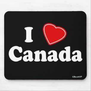 I Liebe Kanada Mousepad