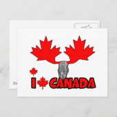 I Liebe Kanada Postkarte (Vorne/Hinten)