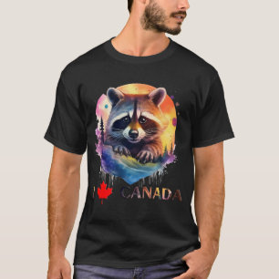 I Liebe Kanada, Raccoon, T-Shirt