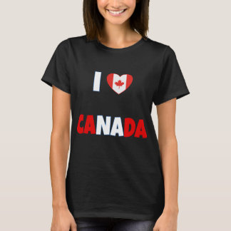 I LIEBE KANADA: Stolz Kanadier T-Shirt