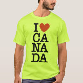 I Liebe Kanada T-Shirt (Vorderseite)