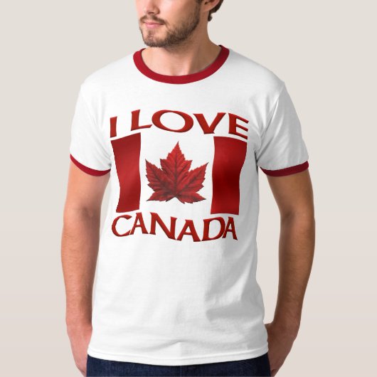 I Liebe Kanada T - Shirt Geschenke Souvenir Kanada (Vorderseite)