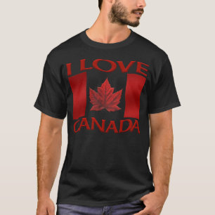 I Liebe Kanada T - Shirt Plus Größe Kanada Shirt
