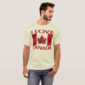 I Liebe Kanada Tank Top Canada Souvenir Men's Shir (Vorne ganz)