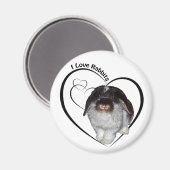 I Liebe Kanbits Abzeichen Magnet (Vorderseite/Rückseite)