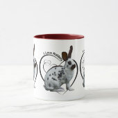 I Liebe-Kaninchen-Tasse Tasse (Zentrum)