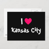 I Liebe Kansas City Postkarte (Vorne/Hinten)