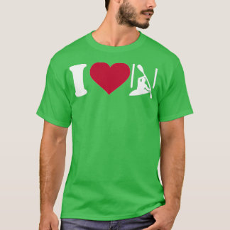 I Liebe Kanu Slalom 3 T-Shirt