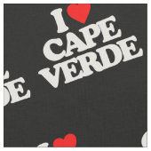 I LIEBE KAP-VERDE STOFF (Nahaufnahme)