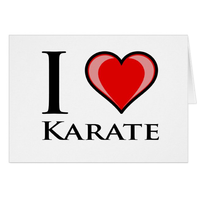 I Liebe-Karate (Vorderseite (Horizontal))