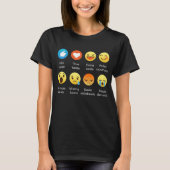 I Liebe-Karate Emoji Emoticon-Grafik-T-Shirt T-Shirt (Vorderseite)