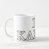 I Liebe Karate Tasse (Links)