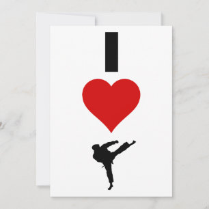 I Liebe Karate (Vertikal)