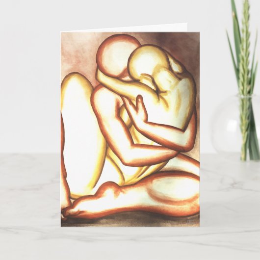 I Liebe kardieren Sie personalisierte romantische Karte (Vorderseite)