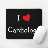 I Liebe Kardiologie Mousepad (Mit Mouse)