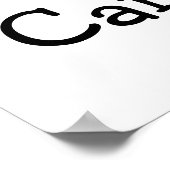 I Liebe Kardiologie Poster (Ecke)