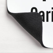 I Liebe Karibik Mousepad (Ecke)