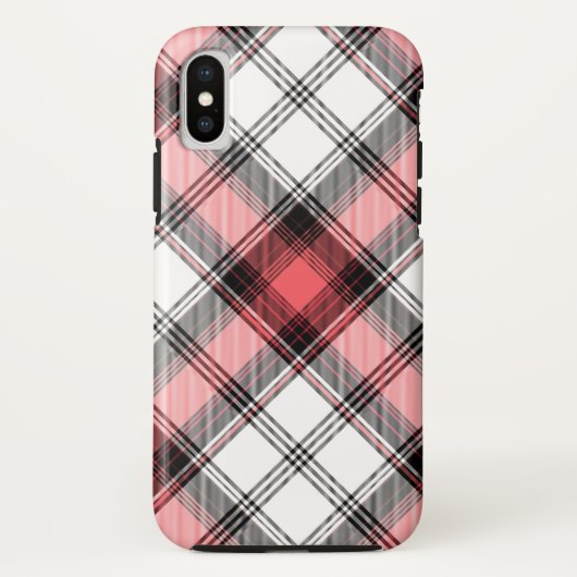 I LIEBE KARIERT Case-Mate iPhone HÜLLE (Rückseite)