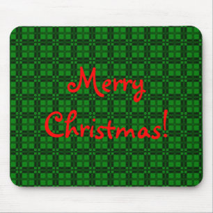 I Liebe Kariert - Weihnachtsgrün Mousepad