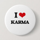 I Liebe-Karma Button (Vorderseite)