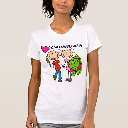 I Liebe-Karnevals-T-Shirts und Geschenke T-Shirt (Vorderseite)