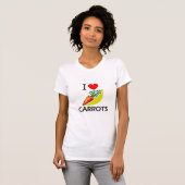 I Liebe-Karotten T-Shirt (Vorne ganz)