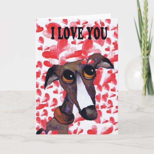 I LIEBE KARTE (Vorderseite)