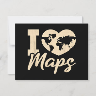 I Liebe Karten, Geografie