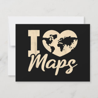 I Liebe Karten, Geografie
