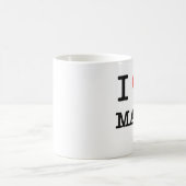 I Liebe-Karten Kaffeetasse (Mittel)