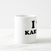 I Liebe Karting Kaffeetasse (Mittel)