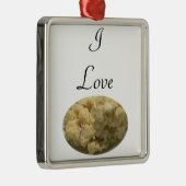 I Liebe-Kartoffel-Salat Ornament Aus Metall (Rechts)