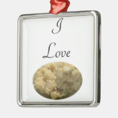 I Liebe-Kartoffel-Salat Ornament Aus Metall (Links)