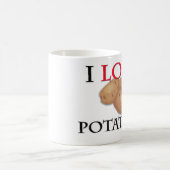 I Liebe-Kartoffeln Kaffeetasse (Mittel)